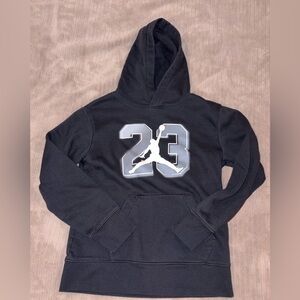 Boys medium Jordan Black Pullover Hoodie